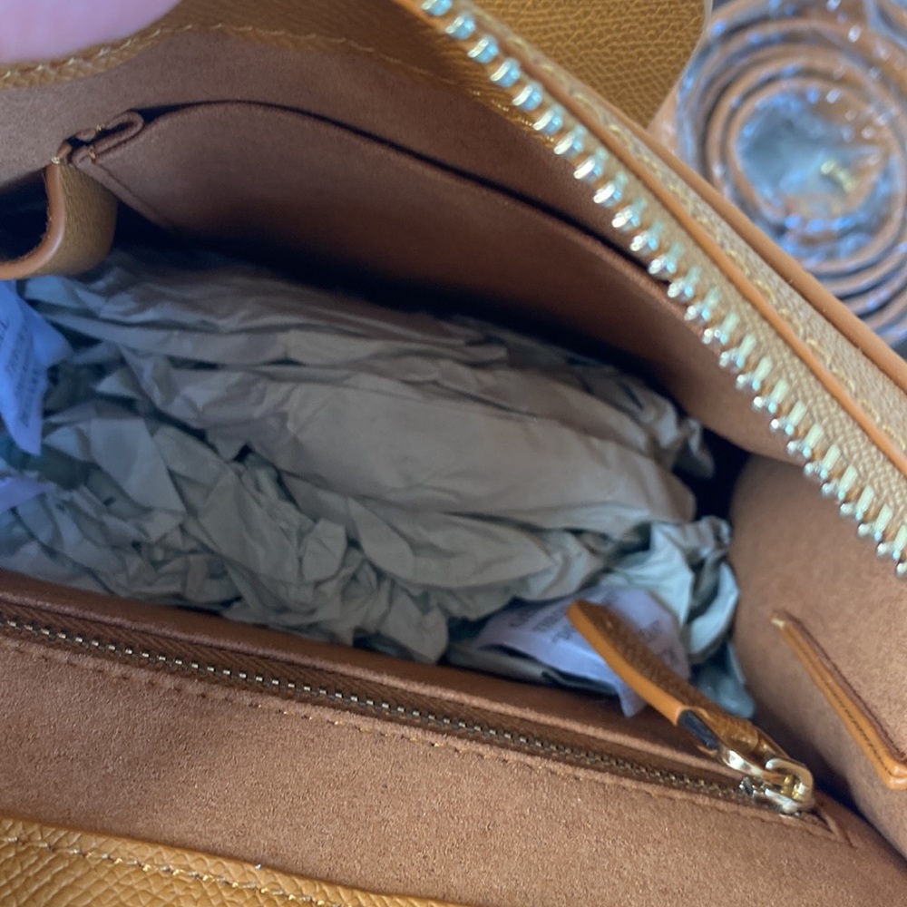 New Small Camel Colored Backpack - image 5